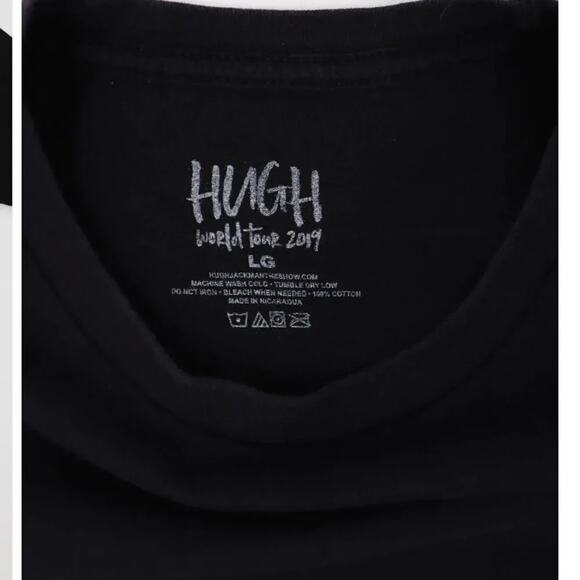 HUGH JACKMAN WORLD TOUR 2019 T-shirt, Size XXL - Picture 4 of 4